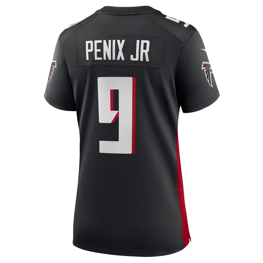Michael Penix Jr. Atlanta Falcons Nike Women's Game Official Jersey -  Black