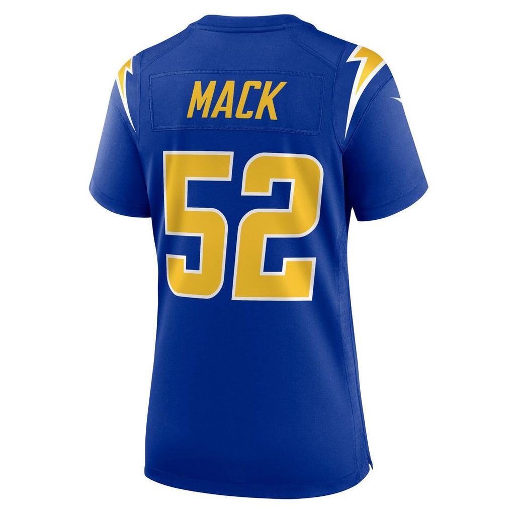 Khalil Mack Los Angeles Chargers Nike Women's Alternate Game Official Jersey - Royal