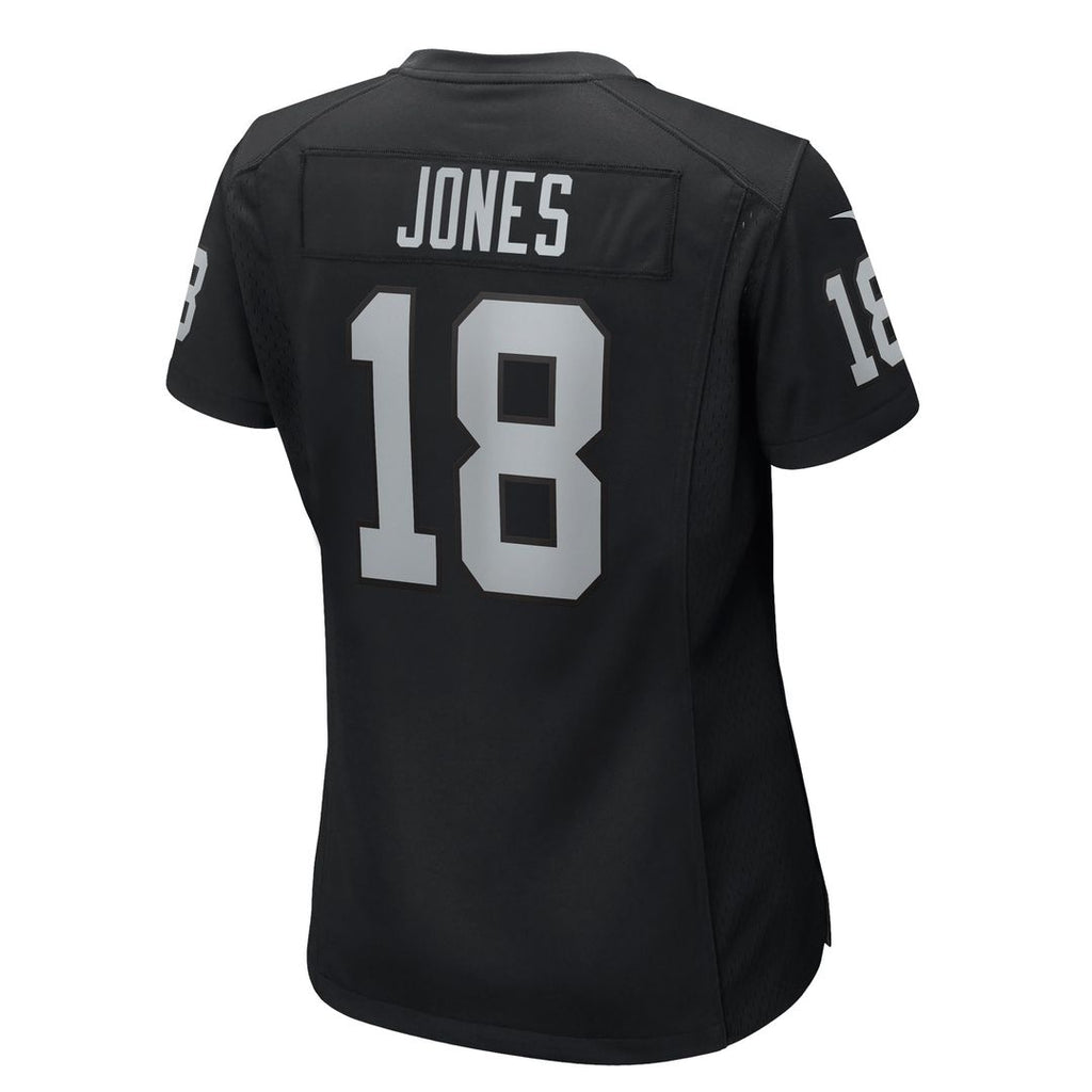Jack Jones Las Vegas Raiders Nike Women's  Game Official Jersey -  Black