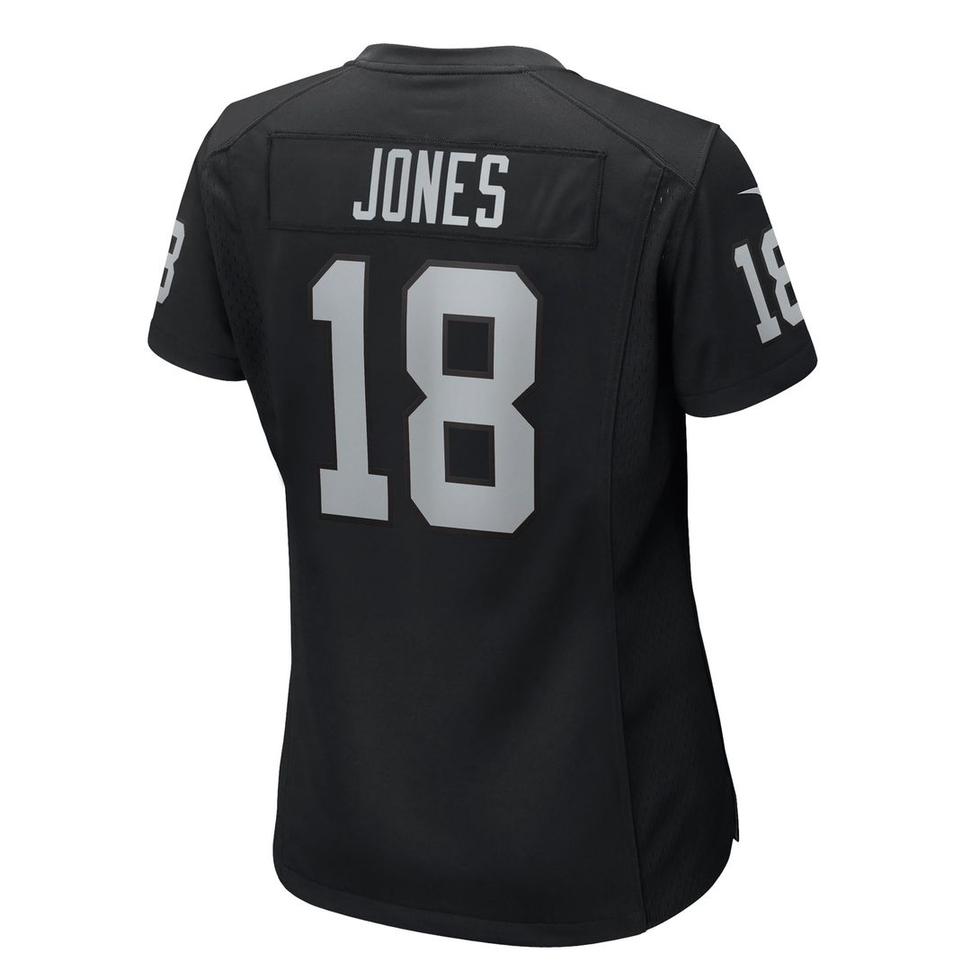 Jack Jones Las Vegas Raiders Nike Women's  Game Official Jersey -  Black