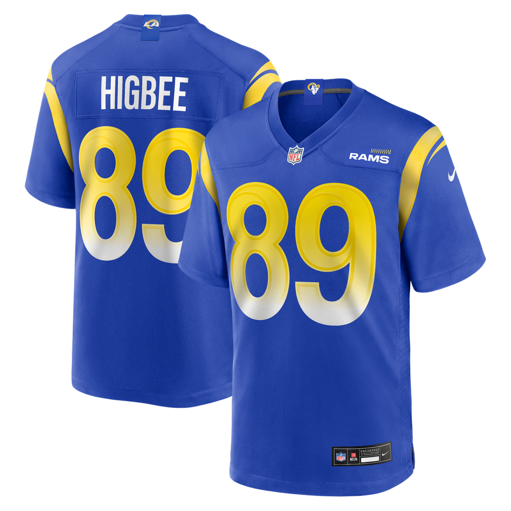 Tyler Higbee Los Angeles Rams Nike Game Player Official Jersey - Royal