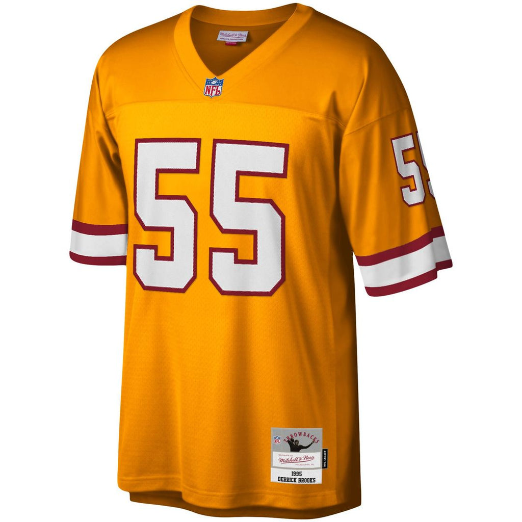 Derrick Brooks Tampa Bay Buccaneers Mitchell & Ness Youth 1995 Retired Player Legacy Official Jersey - Orange