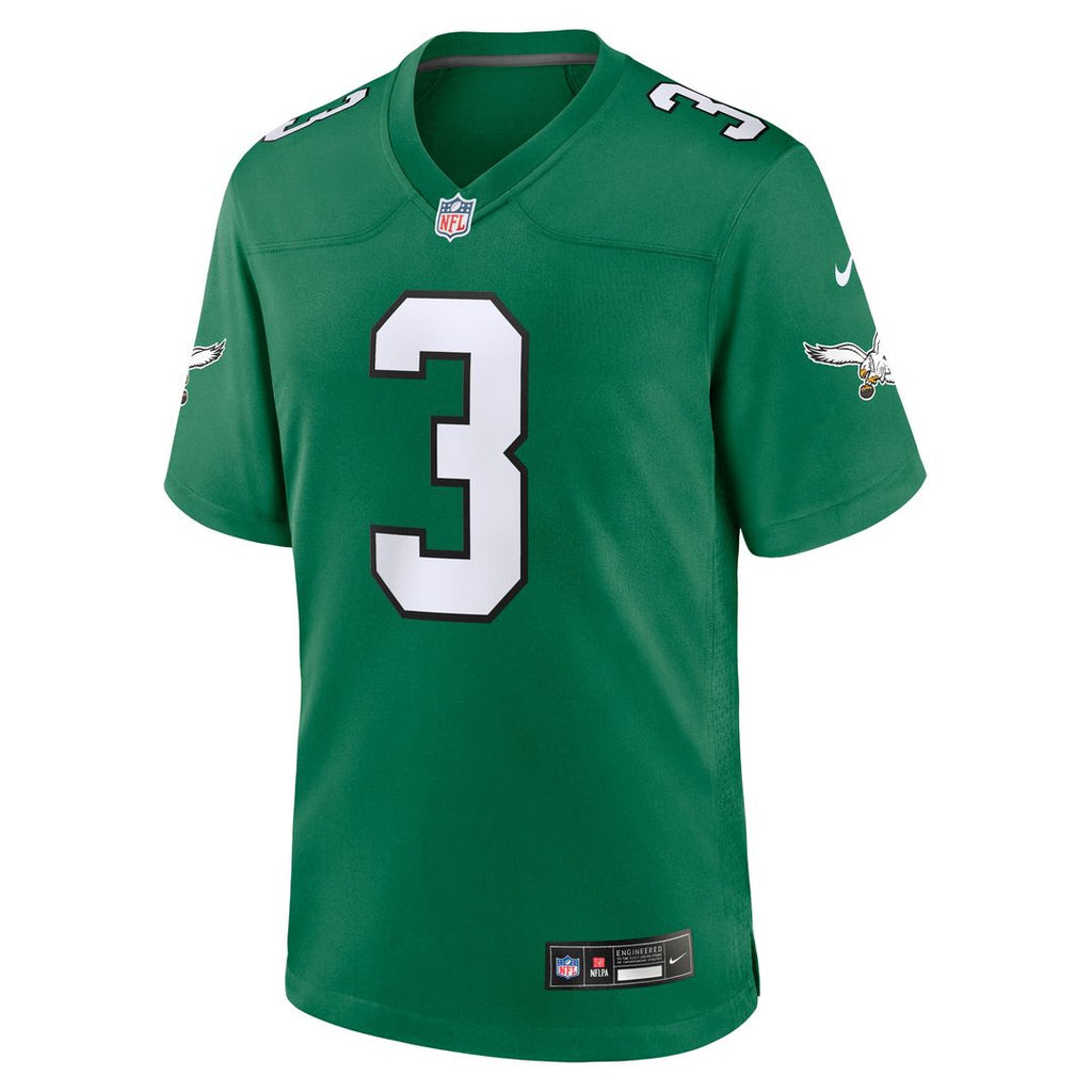 Nolan Smith Philadelphia Eagles Nike Alternate Game Official Jersey - Kelly Green