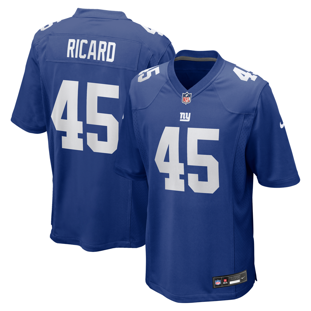 Patrick Ricard New York Giants Nike Team Game Jersey - Royal