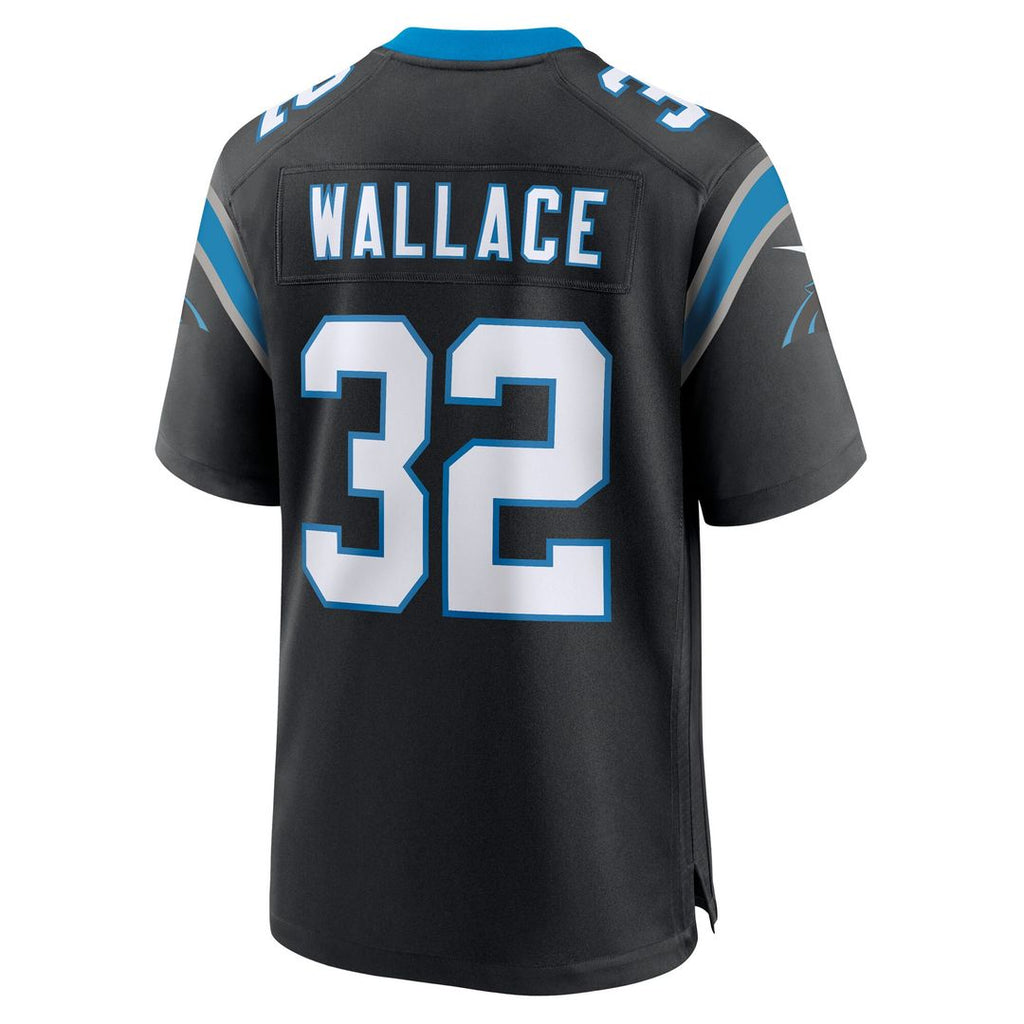 Trevin Wallace Carolina Panthers Nike Team Game Jersey - Black