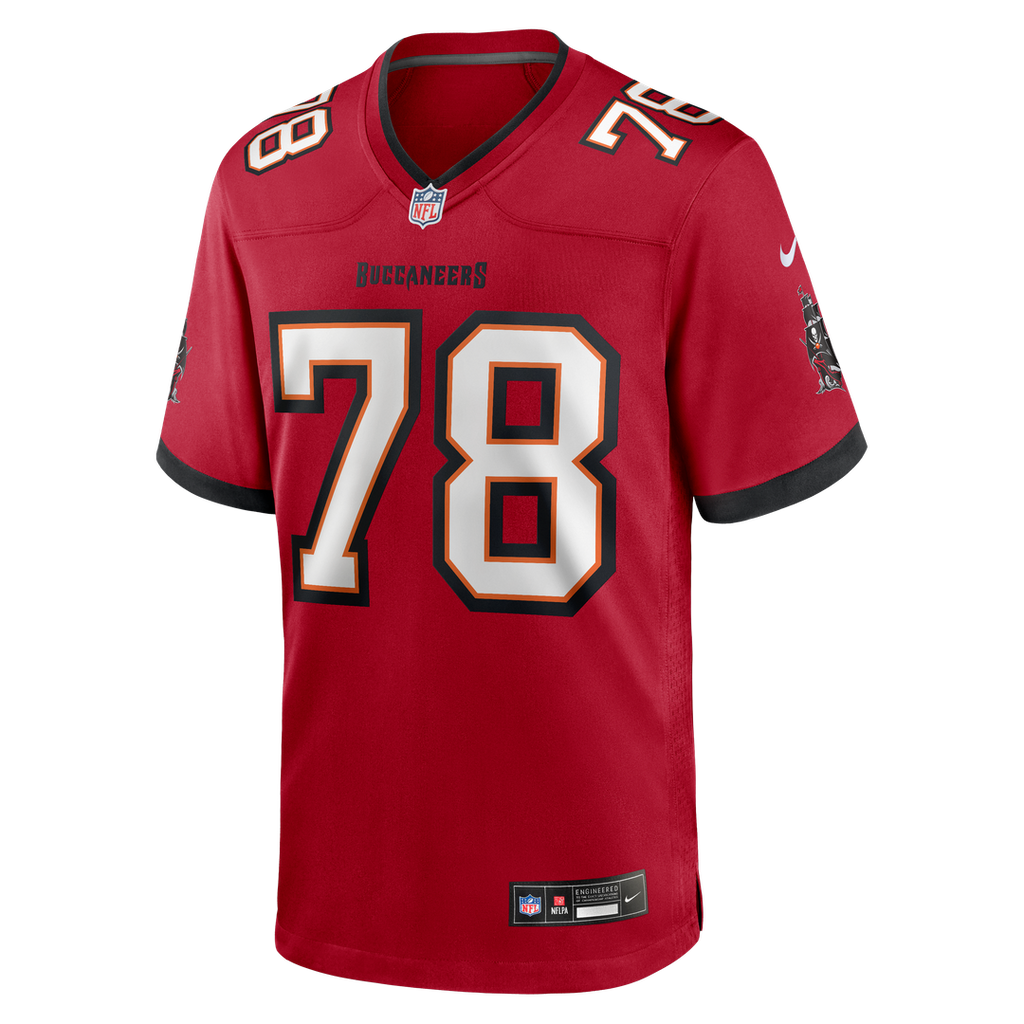 Tristan Wirfs Tampa Bay Buccaneers Nike  Game Official Jersey -  Red