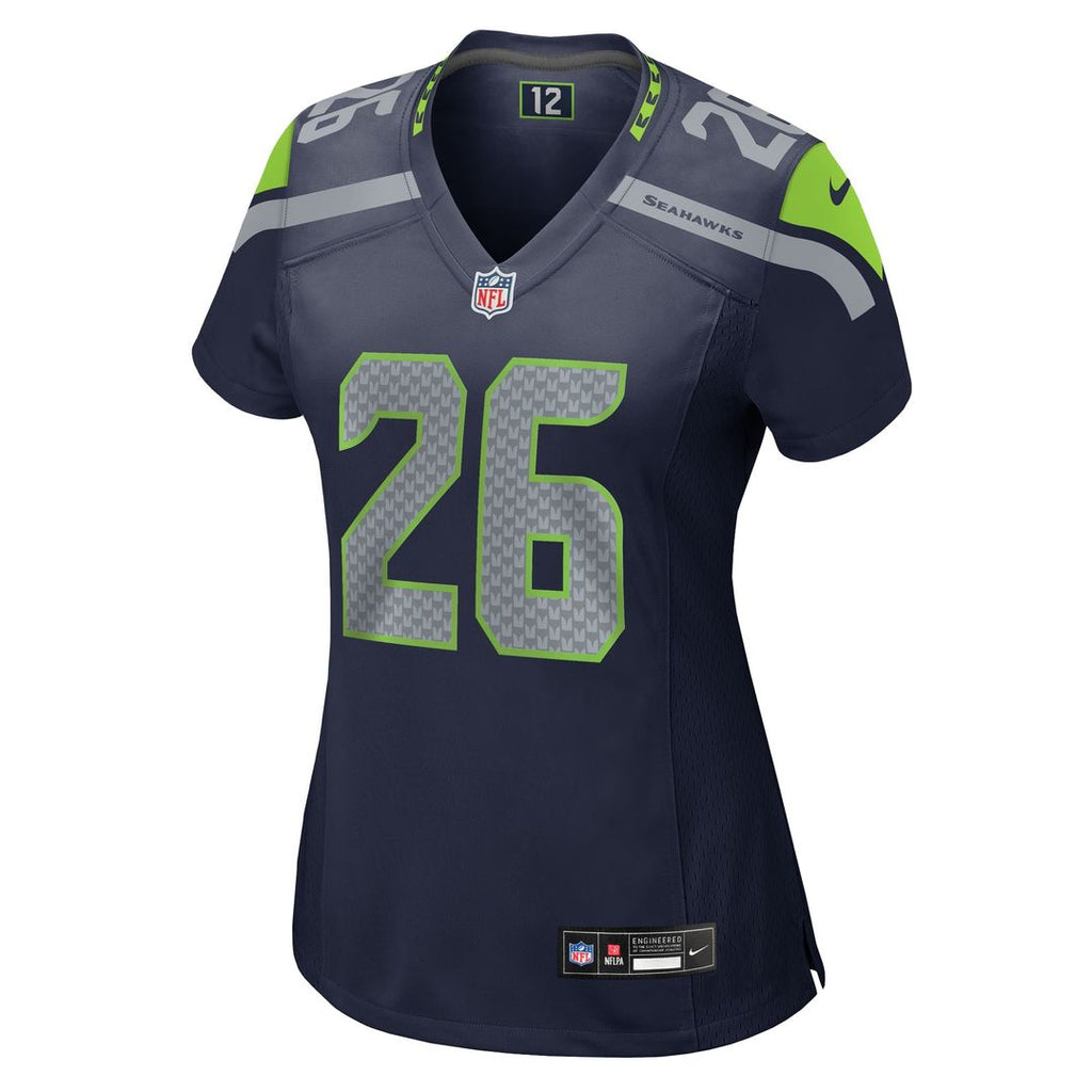 Zach Charbonnet Seattle Seahawks Nike Women's Team Game Official Jersey -  College Navy