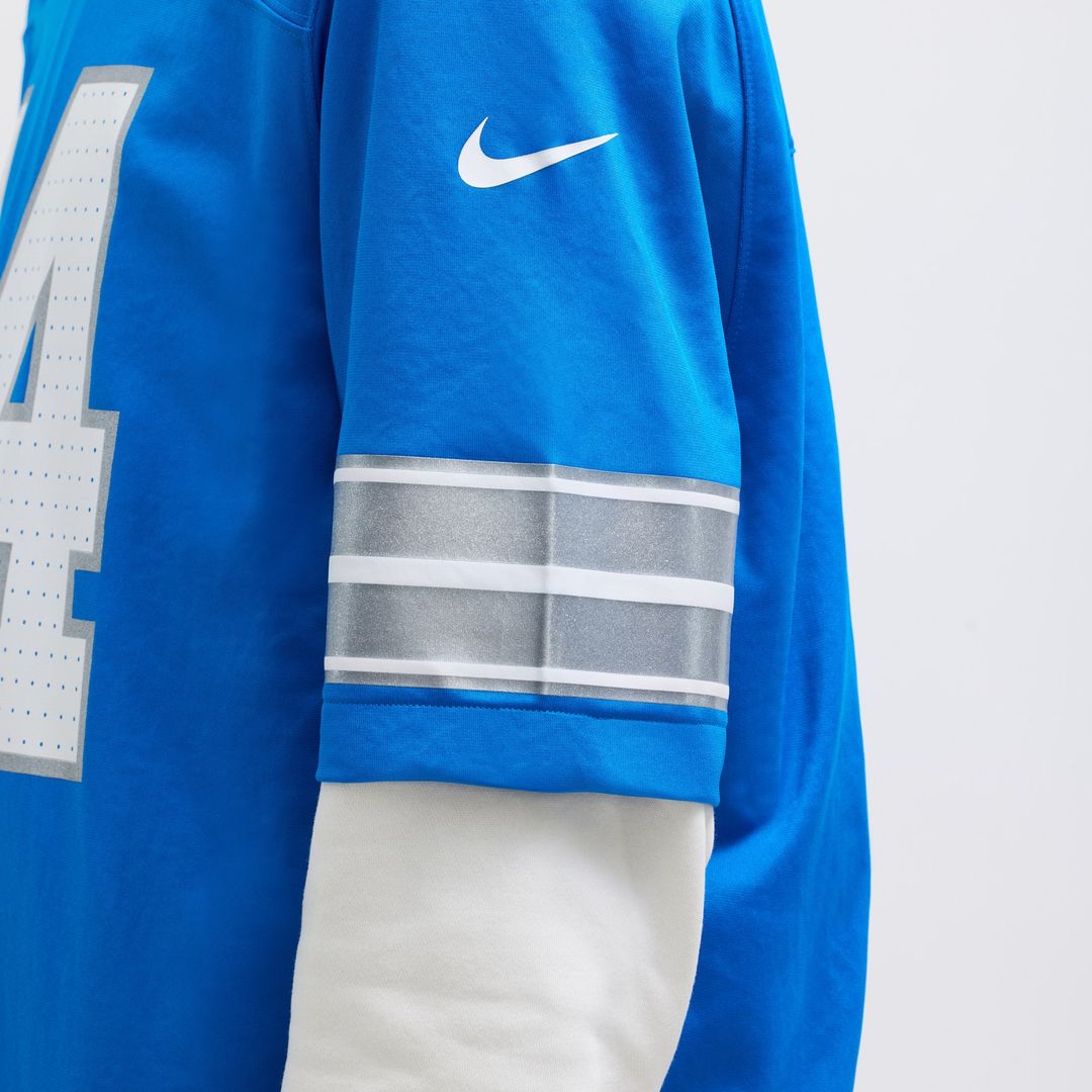 Amon-Ra St. Brown Detroit Lions Nike 2nd Alternate Game Official Jersey - Black