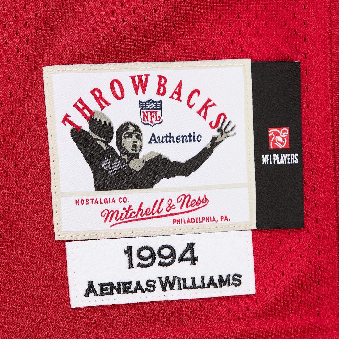 Aeneas Williams Arizona Cardinals 1994 Mitchell & Ness Authentic Throwback Retired Player Official Jersey - Cardinal