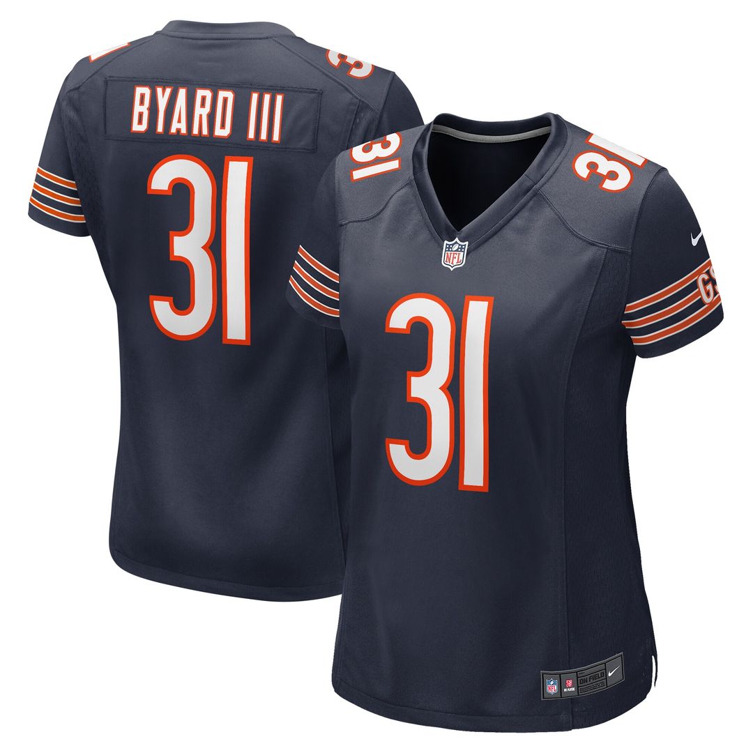 Kevin Byard III Chicago Bears Nike Women's  Game Official Jersey -  Navy