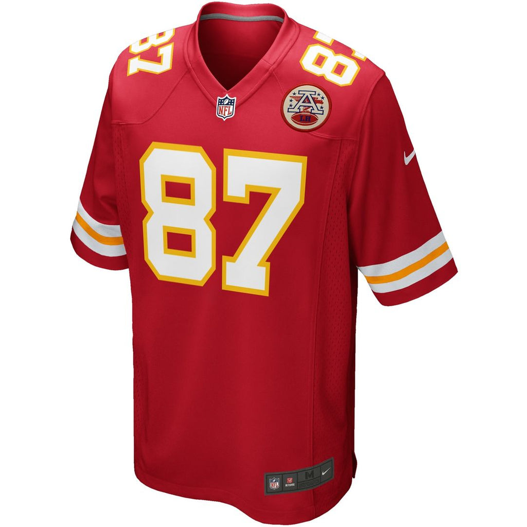 Travis Kelce Kansas City Chiefs Nike Youth Game Official Jersey - White