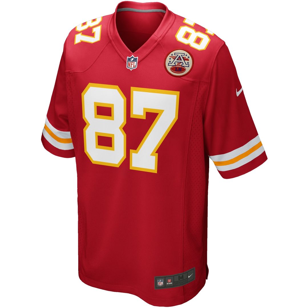 Travis Kelce Kansas City Chiefs Nike Youth Game Official Jersey - White