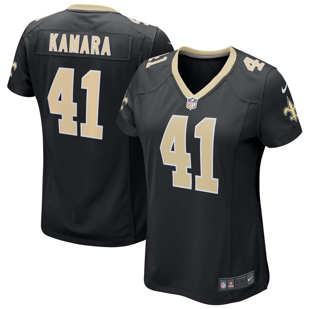 Alvin Kamara New Orleans Saints Nike Women's Game Official Jersey - Black