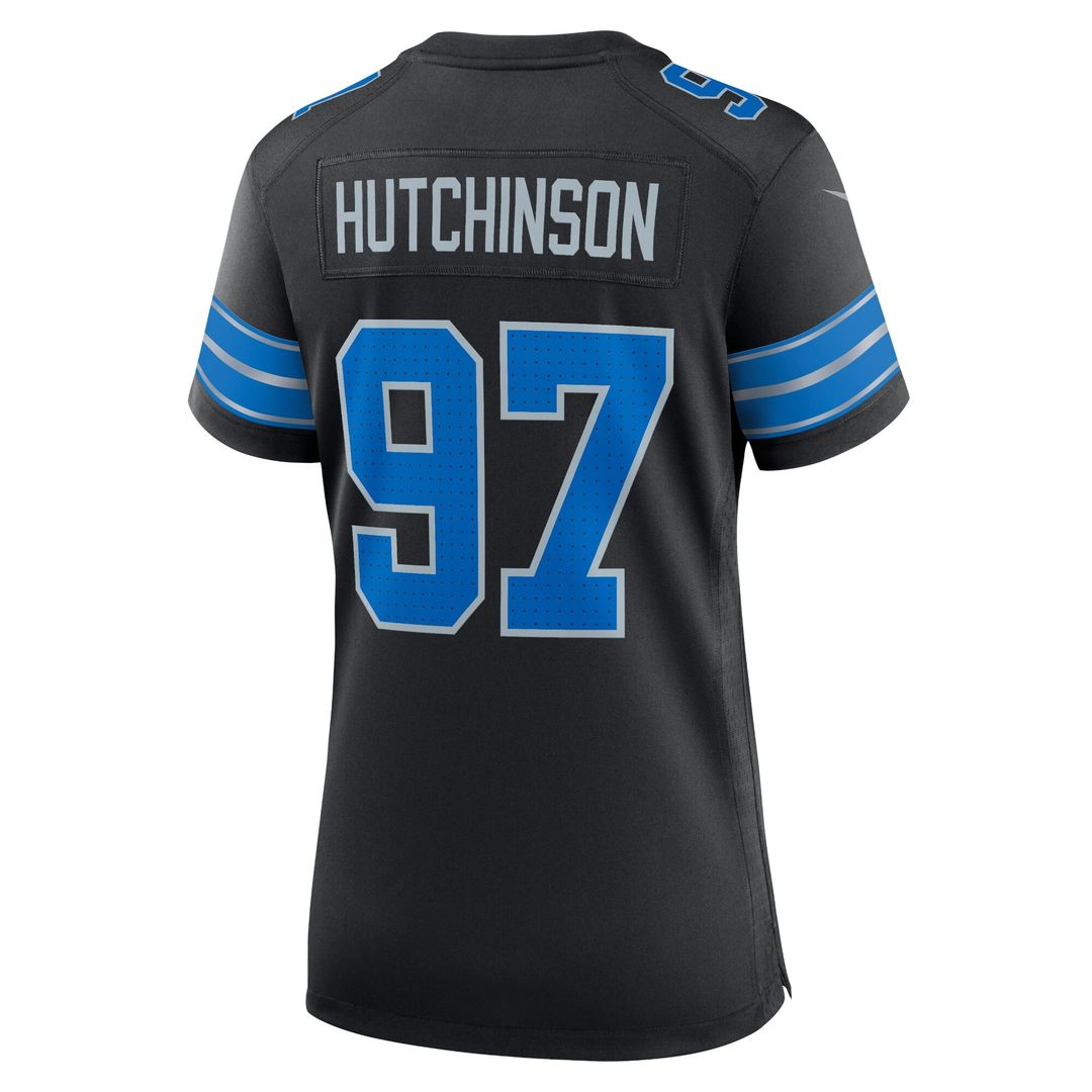 Aidan Hutchinson Detroit Lions Nike Women's Game Official Jersey - White