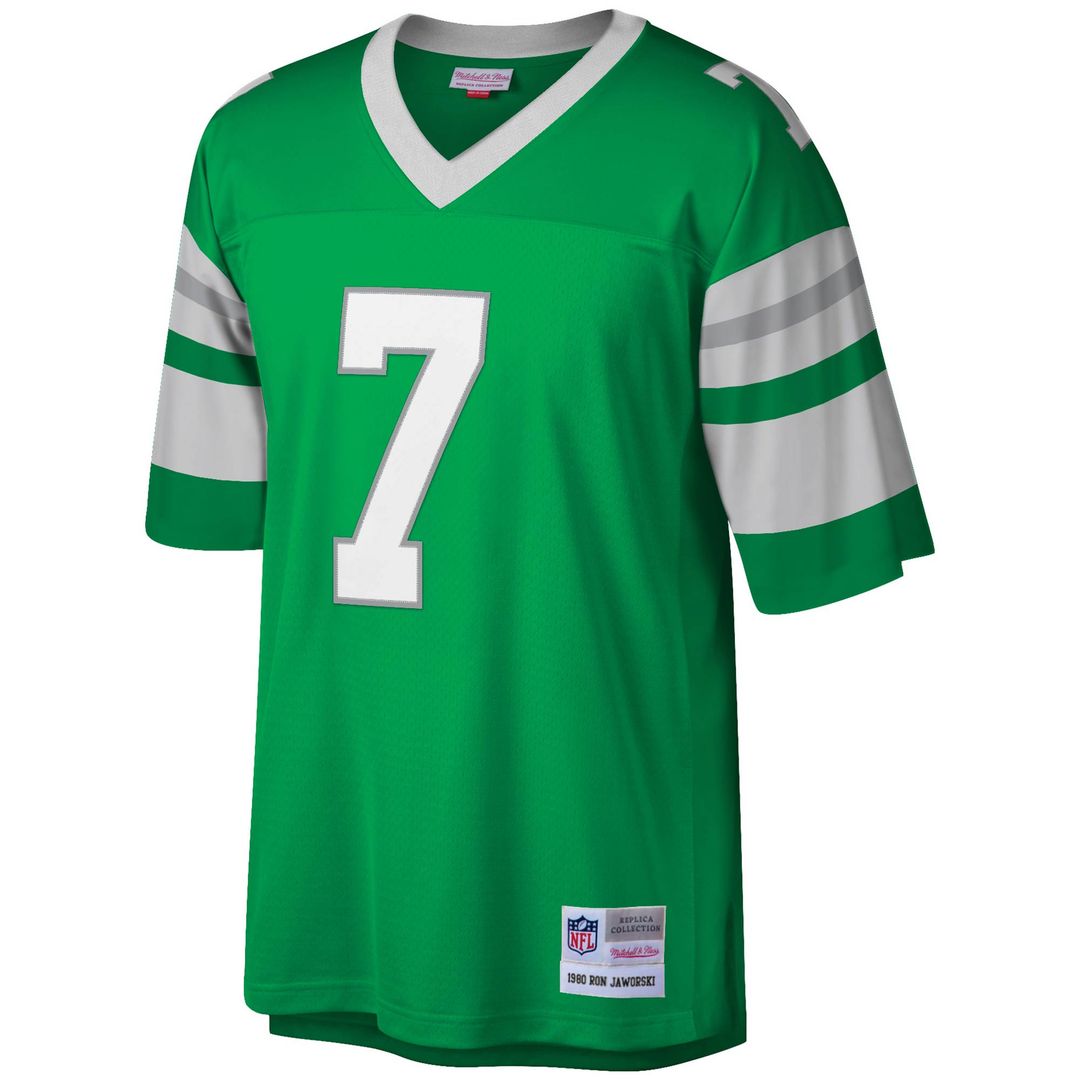 Ron Jaworski Philadelphia Eagles Mitchell & Ness Legacy Replica Official Jersey - Kelly Green