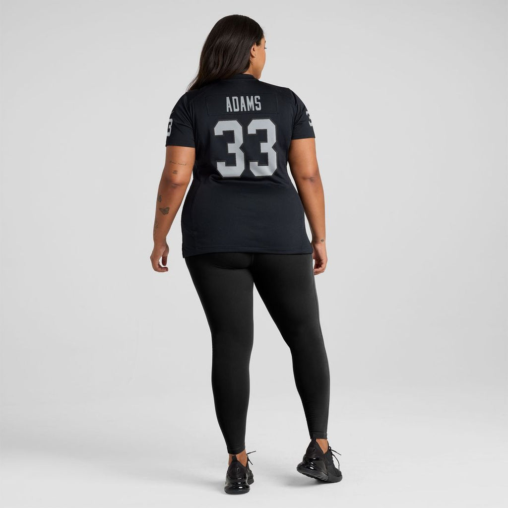 Jamal Adams Las Vegas Raiders Nike Women's Team Game Jersey - Black