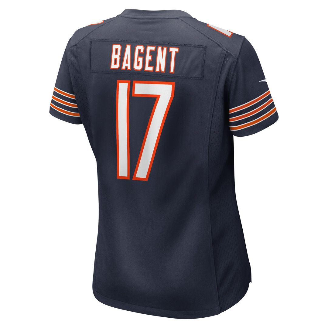 Tyson Bagent Chicago Bears Nike Women's  Game Official Jersey -  Navy