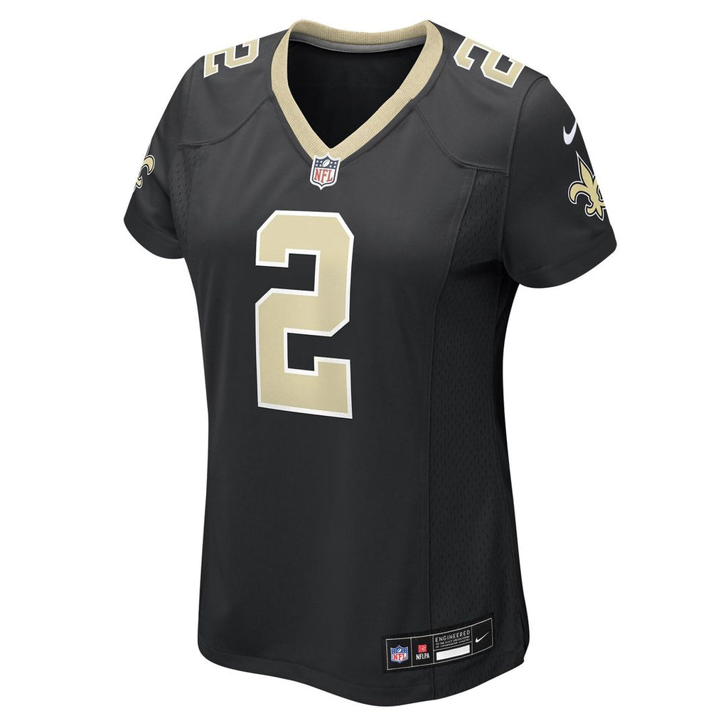 Spencer Rattler New Orleans Saints Nike Women's Team Game Jersey - Black