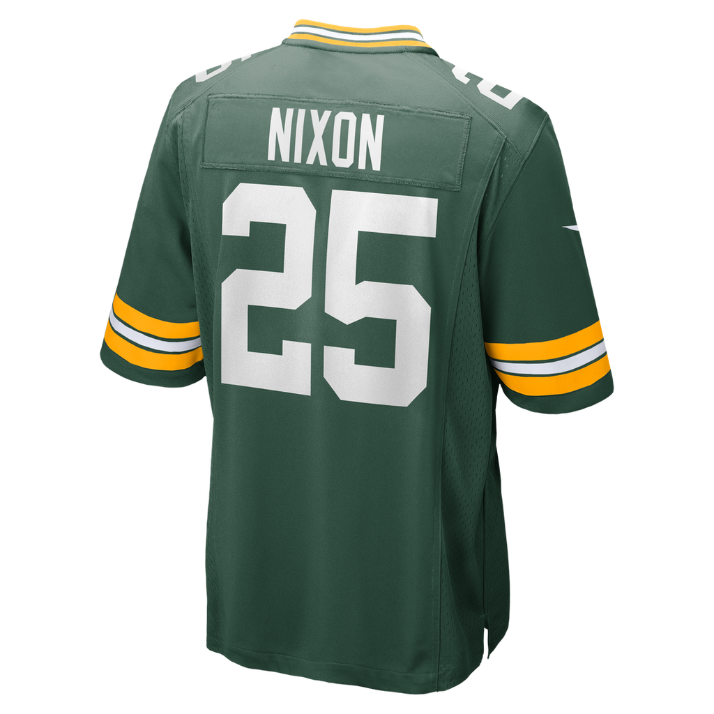 Keisean Nixon Green Bay Packers Nike Game Player Official Jersey - Green