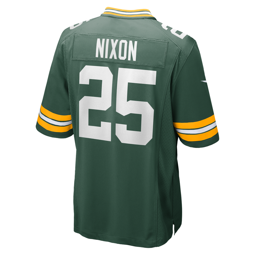 Keisean Nixon Green Bay Packers Nike Game Player Official Jersey - Green