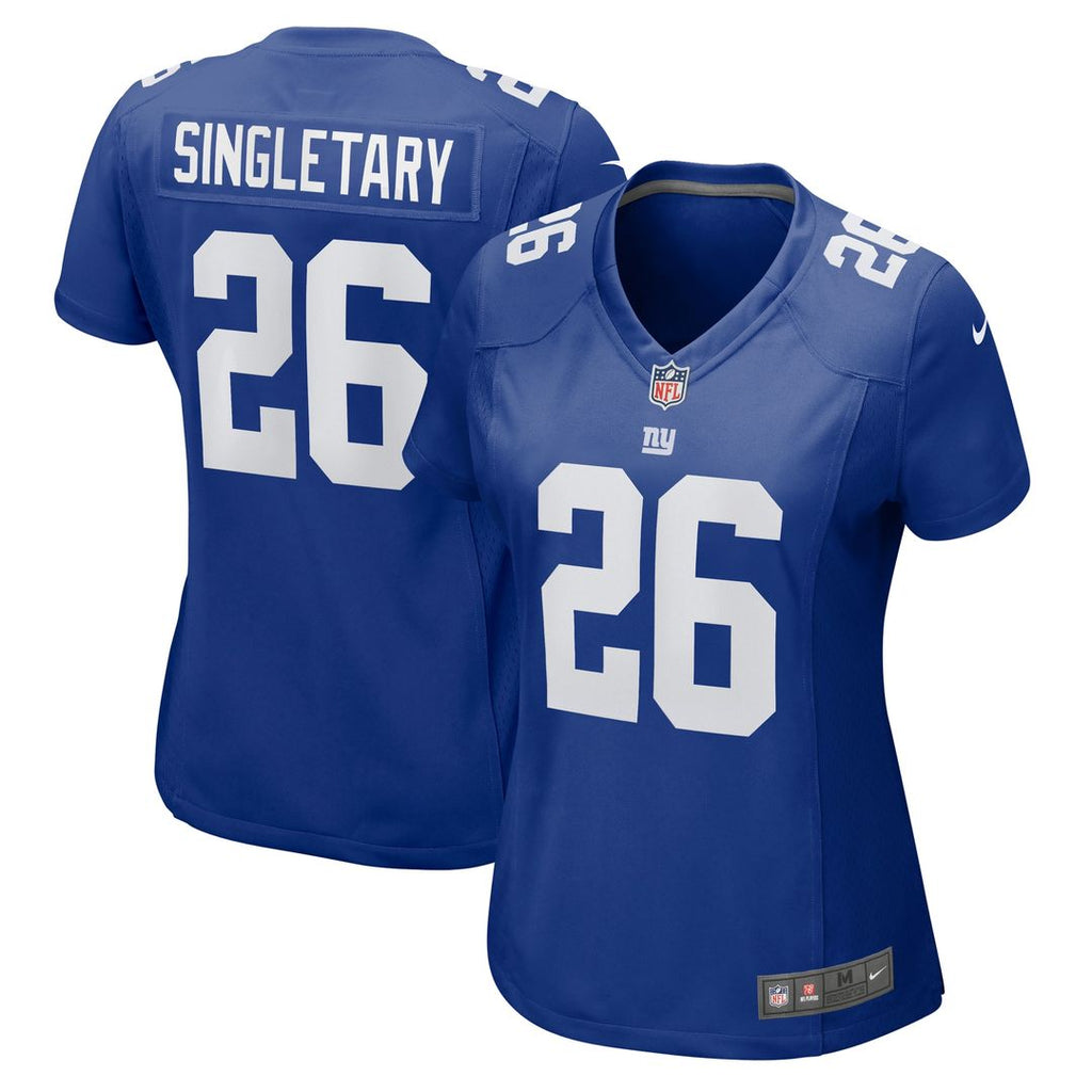 Devin Singletary New York Giants Nike Women's Game Jersey - Royal