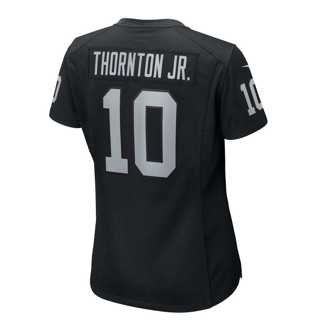 Dont'e Thornton Jr. Las Vegas Raiders Nike Women's Team Game Official Jersey -  Black