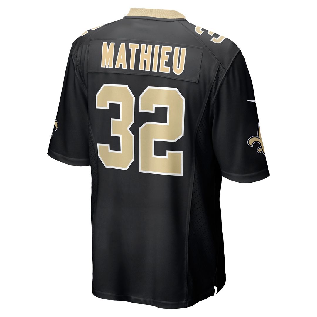 Tyrann Mathieu New Orleans Saints Nike Youth Game Official Jersey - Black
