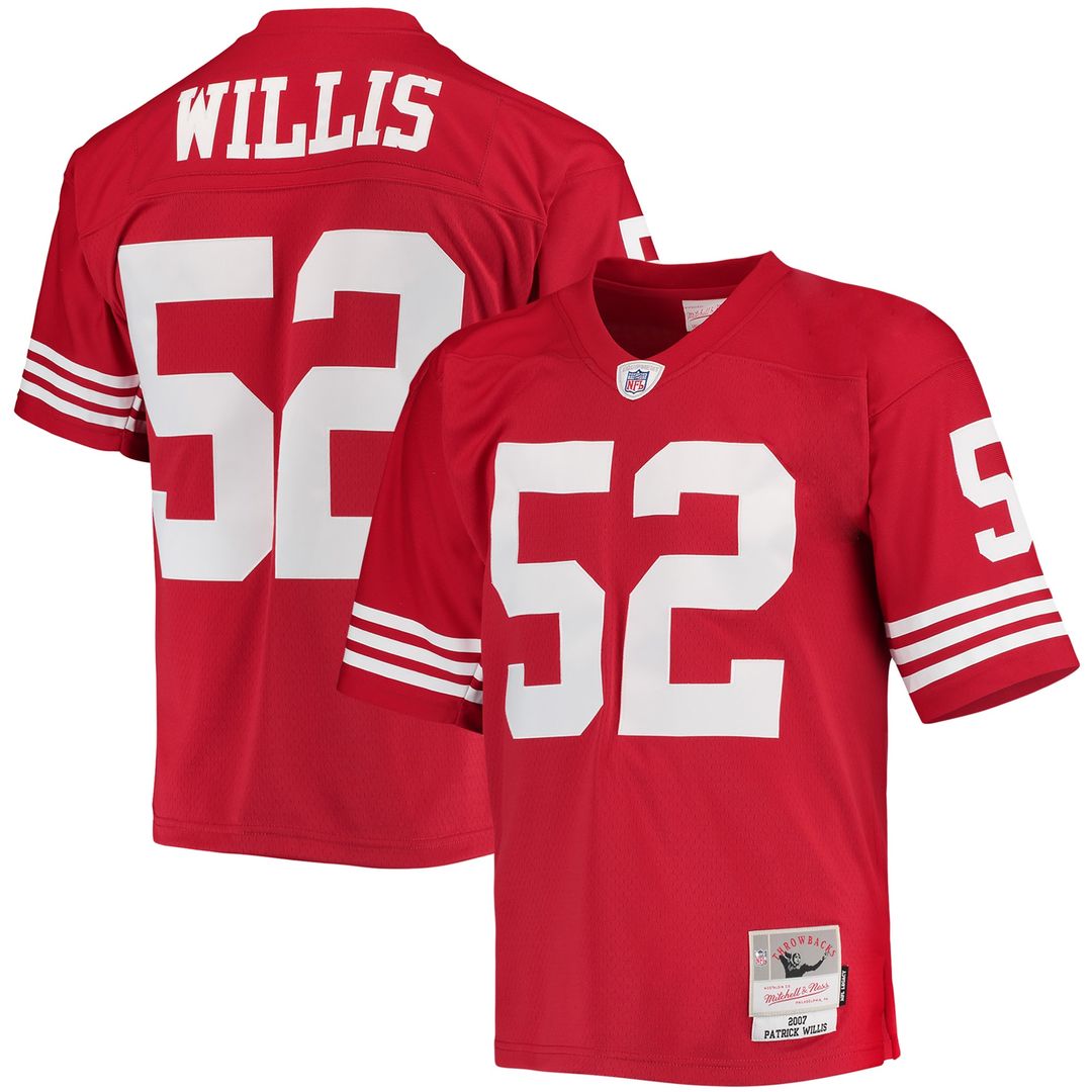 Patrick Willis San Francisco 49ers Mitchell & Ness Legacy Replica Official Jersey - Scarlet