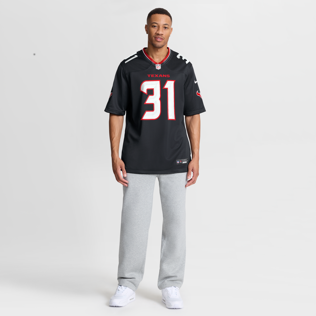 Dameon Pierce Houston Texans Nike Game Official Jersey - Navy