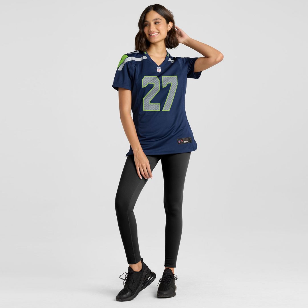 Riq Woolen Seattle Seahawks Nike Women's Team Game Official Jersey -  College Navy