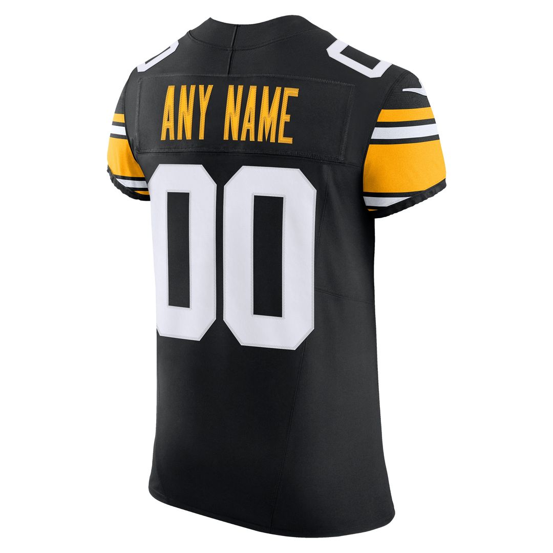 Pittsburgh Steelers Nike  Vapor F.U.S.E. Elite Custom Official Jersey - Black