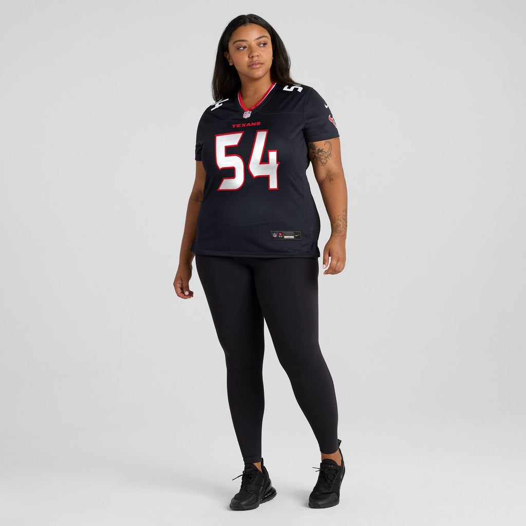 Jarrett Patterson Houston Texans Nike Women's Team Game Jersey - Navy