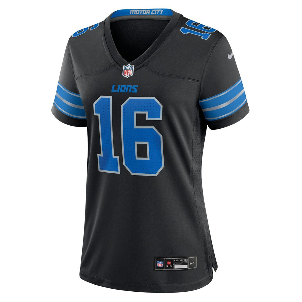 Jared Goff Detroit Lions Nike Women's Game Official Jersey - Blue