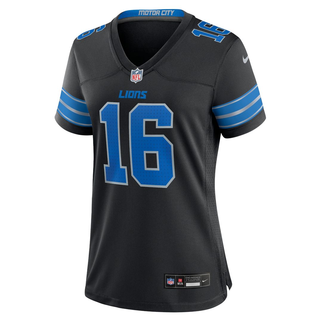 Jared Goff Detroit Lions Nike Women's Game Official Jersey - Blue