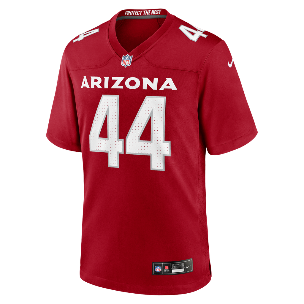 Owen Pappoe Arizona Cardinals Nike Team Game Jersey - Cardinal