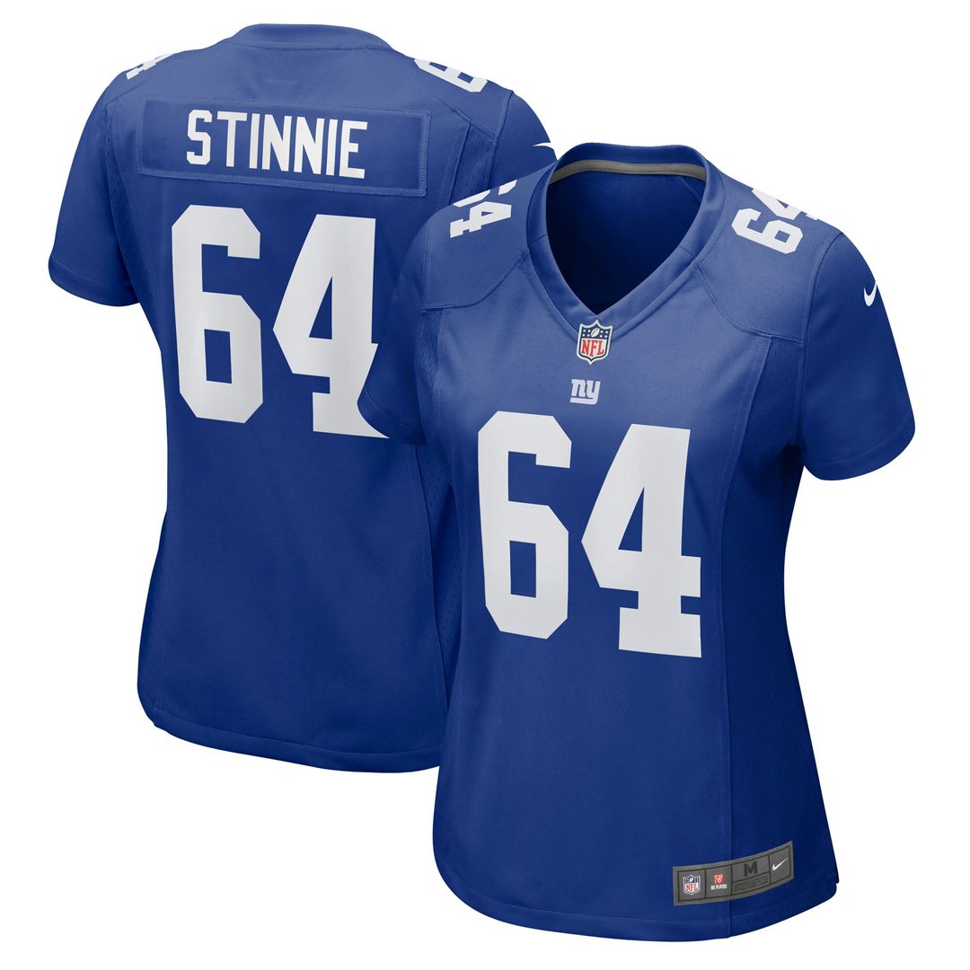 Aaron Stinnie New York Giants Nike Women's Game Jersey - Royal