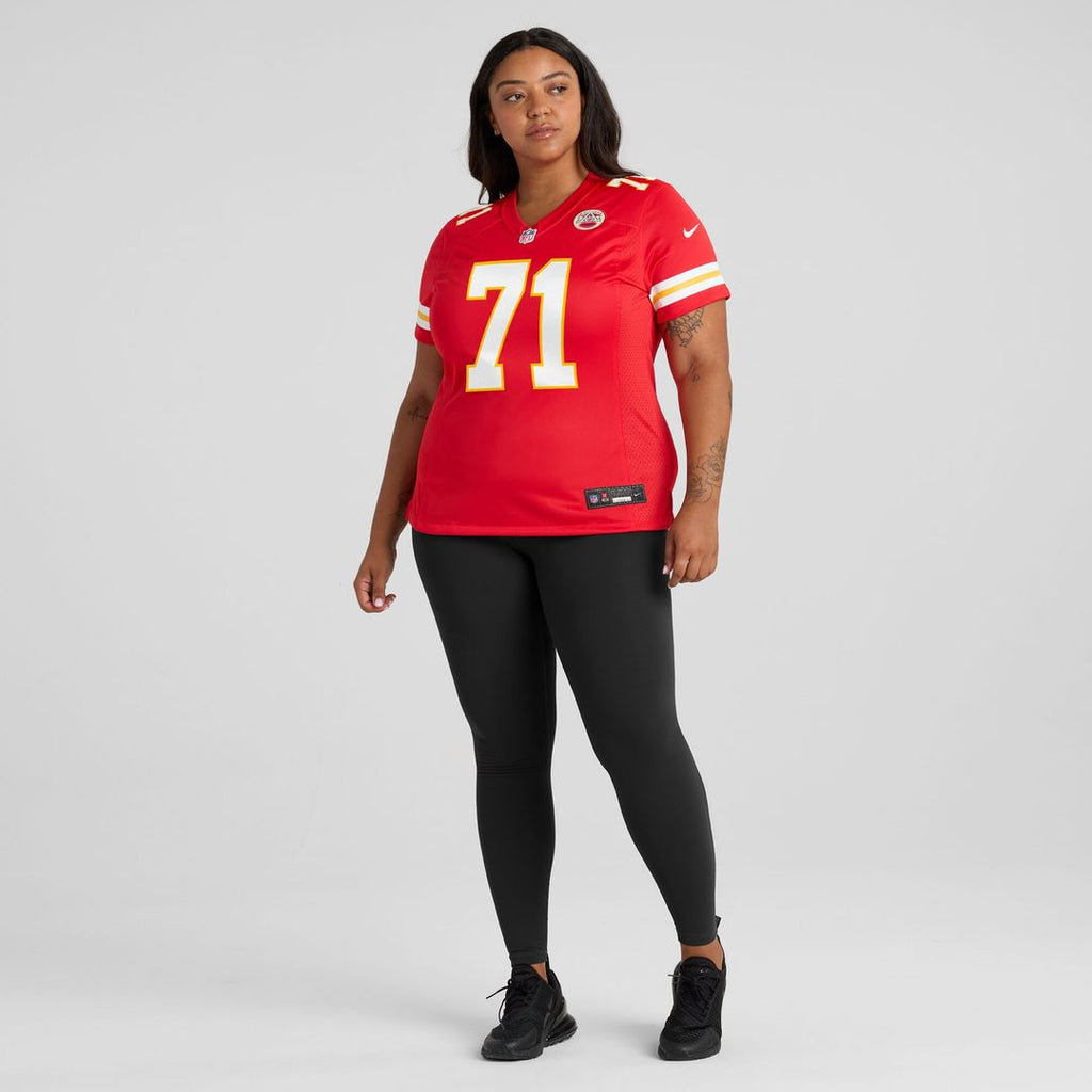 Josh Simmons Kansas City Chiefs Nike Women's Team Game Jersey - Red