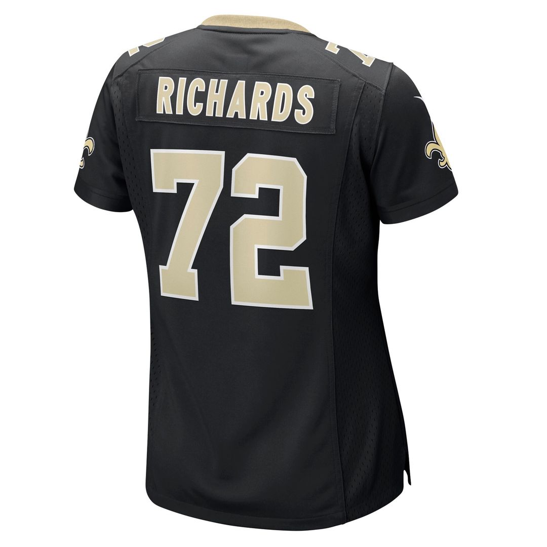 Asim Richards New Orleans Saints Nike Women's Team Game Official Jersey -  Black