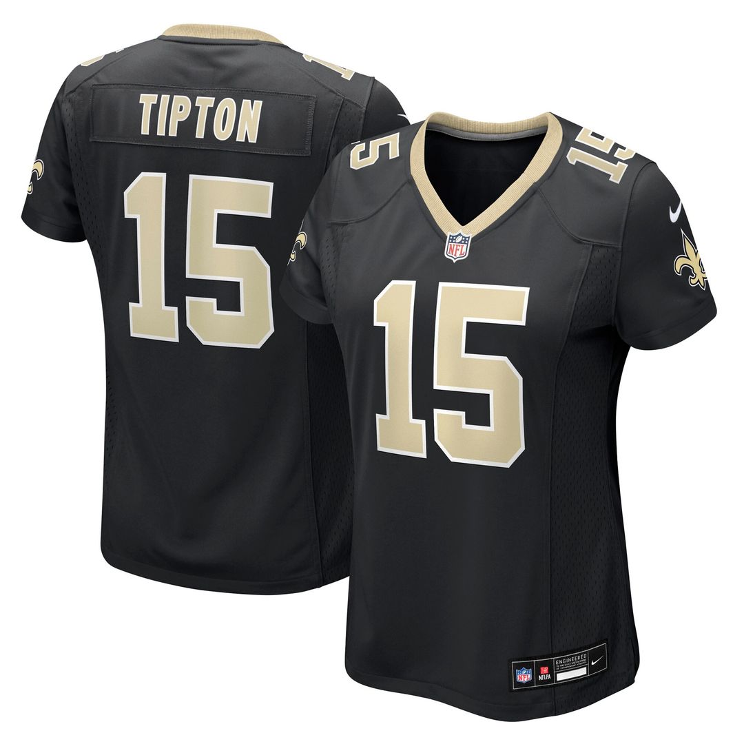Mason Tipton New Orleans Saints Nike Women's Team Game Official Jersey -  Black