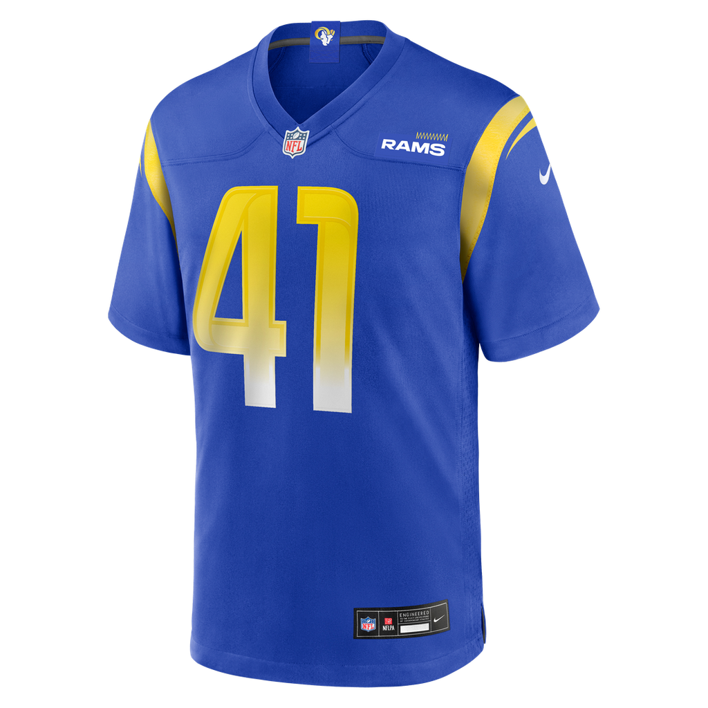 Cameron McCutcheon Los Angeles Rams Nike Game Jersey - Royal