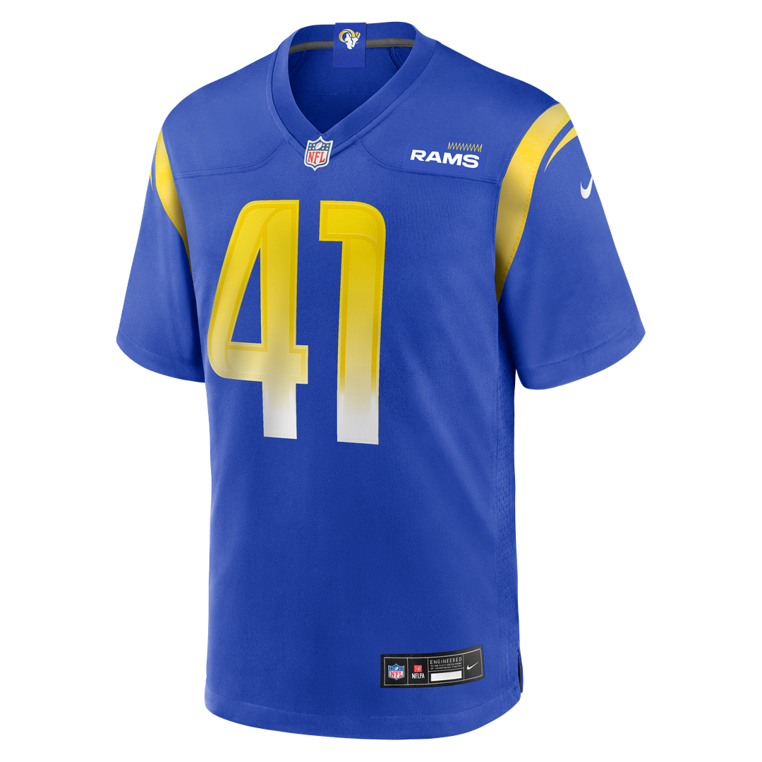 Cameron McCutcheon Los Angeles Rams Nike Game Jersey - Royal