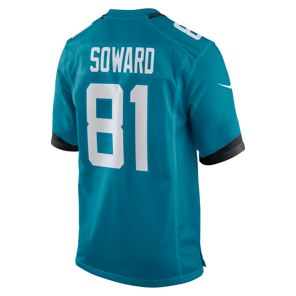 R. Jay Soward Jacksonville Jaguars Nike Retired Player Team Game Jersey - Teal