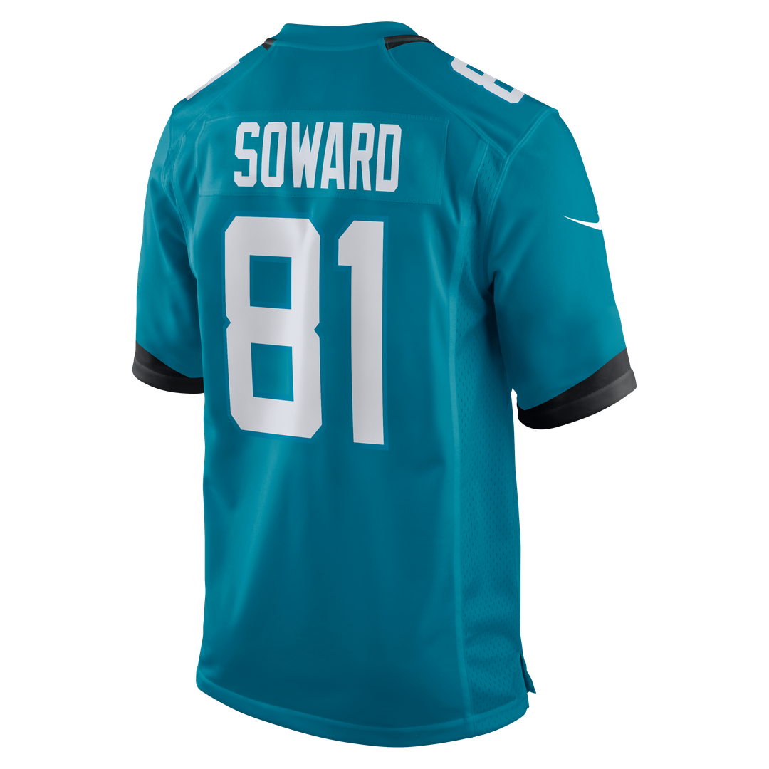 R. Jay Soward Jacksonville Jaguars Nike Retired Player Team Game Jersey - Teal