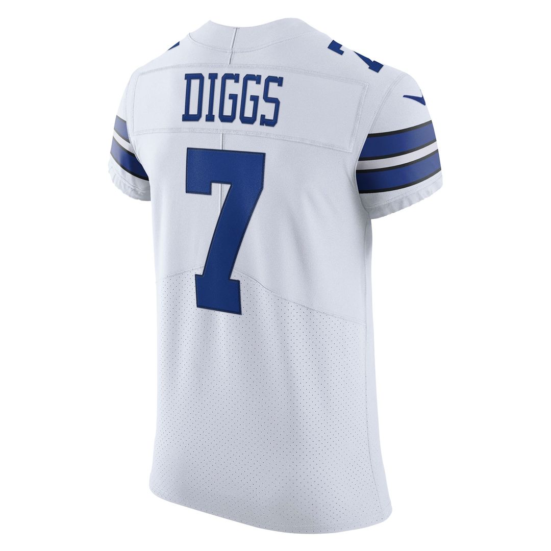 Trevon Diggs Dallas Cowboys Nike Vapor Elite Official Jersey - White