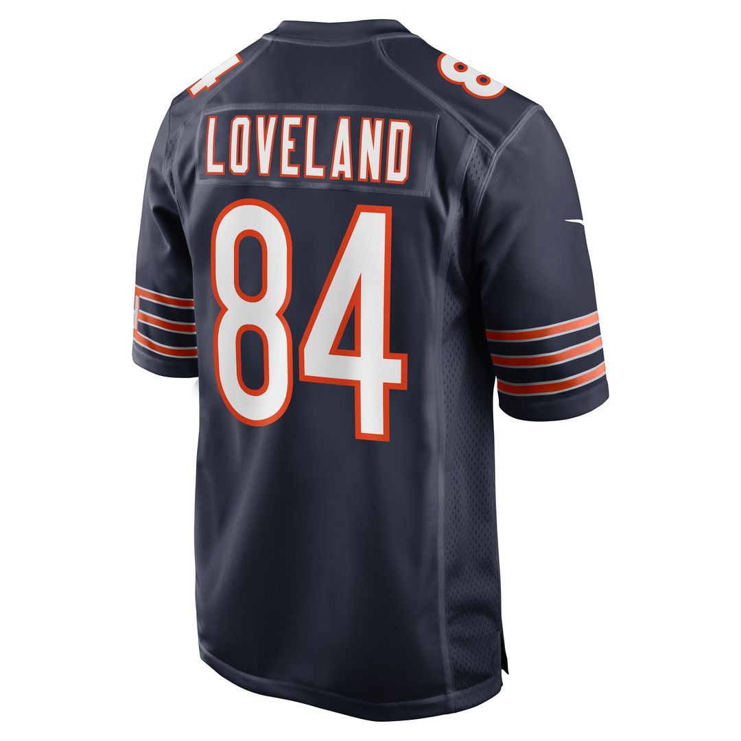 Colston Loveland Chicago Bears Nike Alternate Game Player Official Jersey - Orange