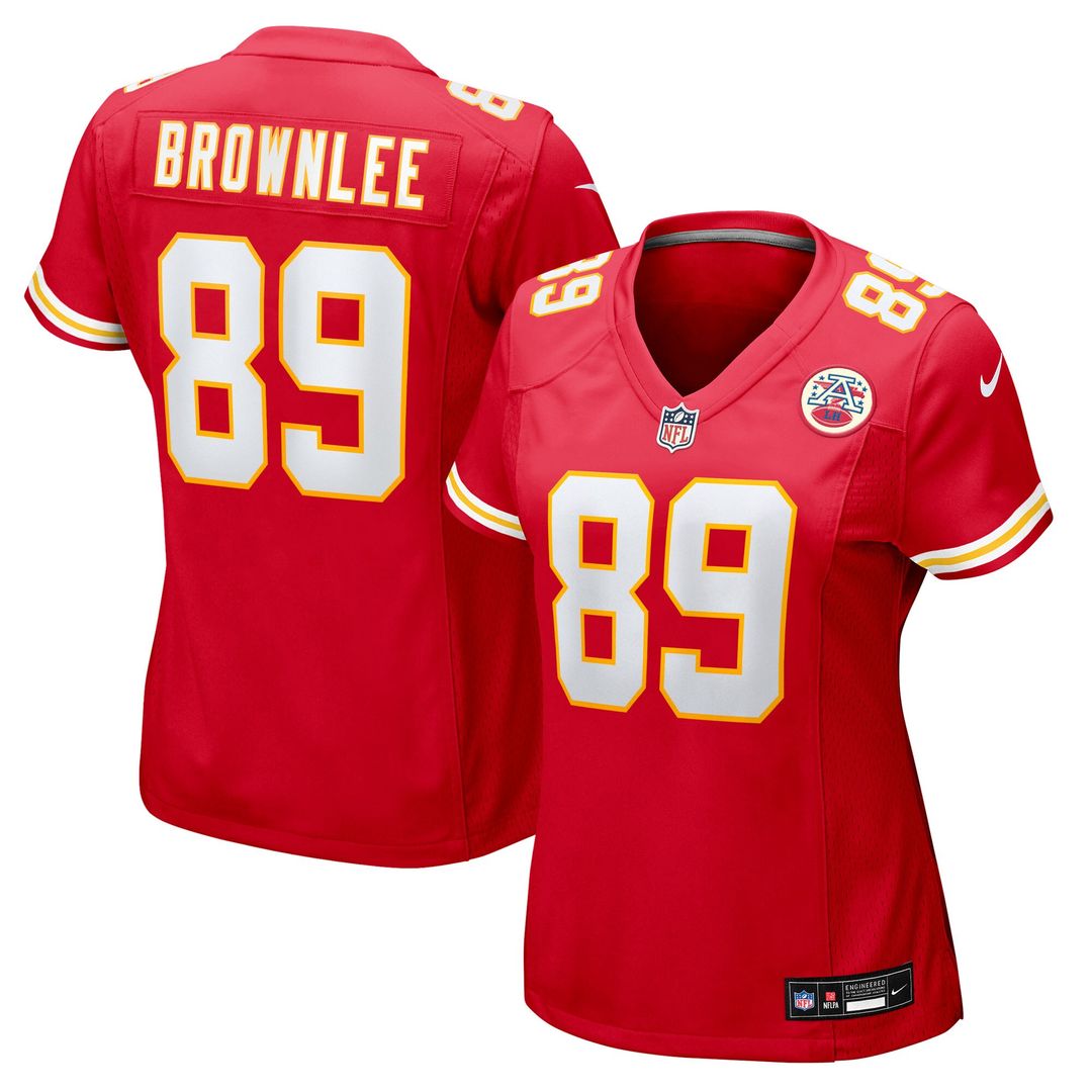 Jason Brownlee Kansas City Chiefs Nike Women's Team Game Jersey - Red