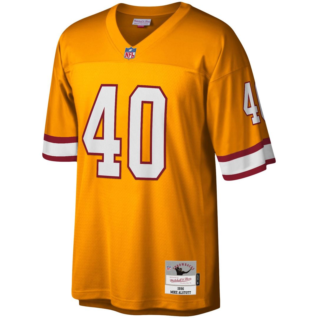 Mike Alstott Tampa Bay Buccaneers Mitchell & Ness Big & Tall 1996 Retired Player Replica Official Jersey - Orange