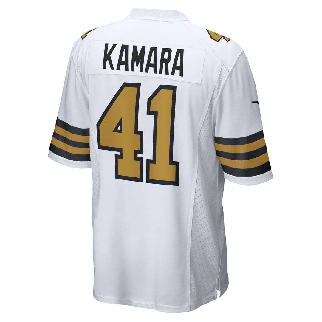 Alvin Kamara New Orleans Saints Nike Game Official Jersey - Black