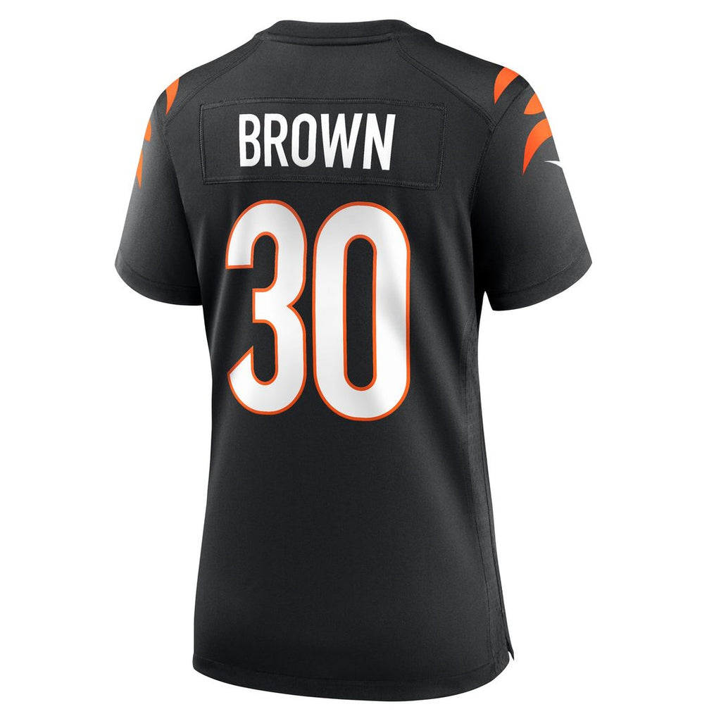 Chase Brown Cincinnati Bengals Nike Women's Team Game Official Jersey -  Black