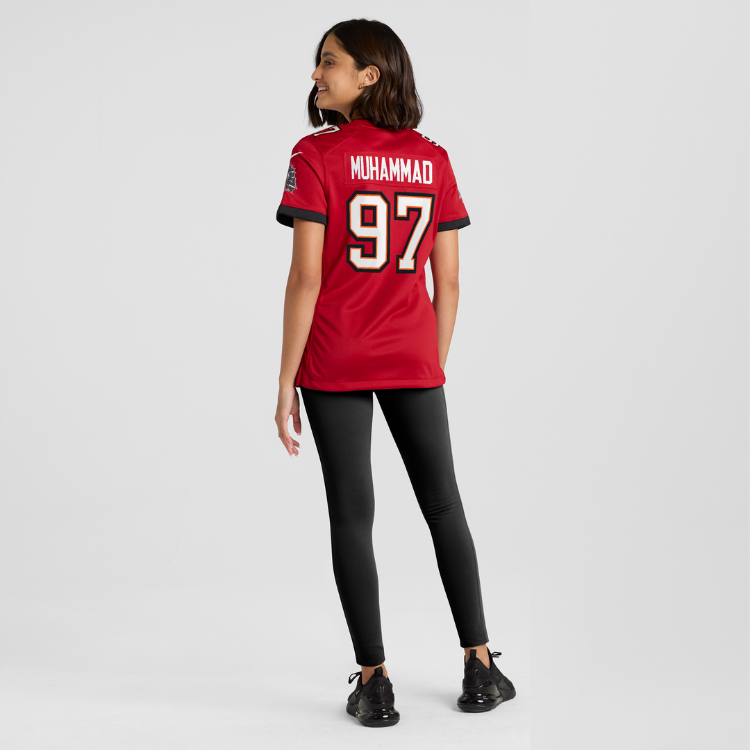 Al-Quadin Muhammad Tampa Bay Buccaneers Nike Women's Team Game Official Jersey - Red